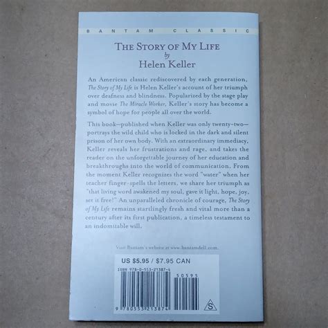 The Story Of My Life By Helen Keller Book On Carousell