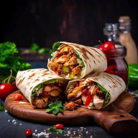Premium AI Image | Doner which is marinated in meat and cooked on high ...