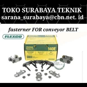 Jual Flexco Fastener For Conveyor Belt Surabaya Surabaya Teknik