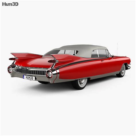 Cadillac Eldorado Biarritz Descapotable 1959 Modelo 3d Descargar