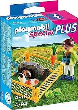 PLAYMOBIL Niña con cobayas 47940 Amazon es Juguetes y juegos