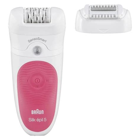 Braun Silk Epil 5 SensoSmart 5500 Wet Dry Electric Epilato