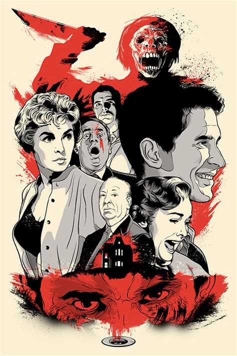 Cool Movie Poster Art For Alfred Hitchcocks Psycho — Geektyrant