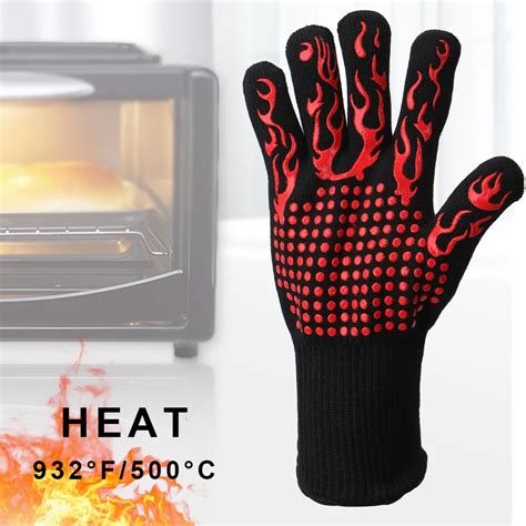 Gants Ignifug S Pour Four Micro Ondes Mitaines De Barbecue Ignifuges