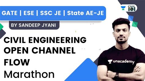 Open Channel Flow Marathon Civil Engineering Gate Ssc Je State