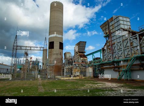 The Aguirre Power Plant Near Salinas Puerto Rico Is One Of The