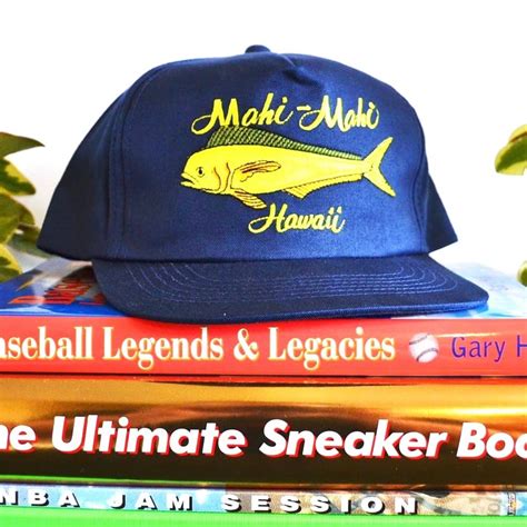 Vintage 1990's Mahi-Mahi Hawaii Youngan Fishing Snapback Hat / Sole Food SF