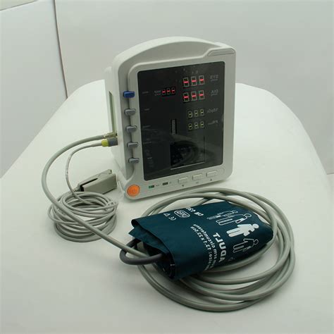 3 Parameter Etco2 Multi Parameter Patient Monitor Ambulance Patient Monitor