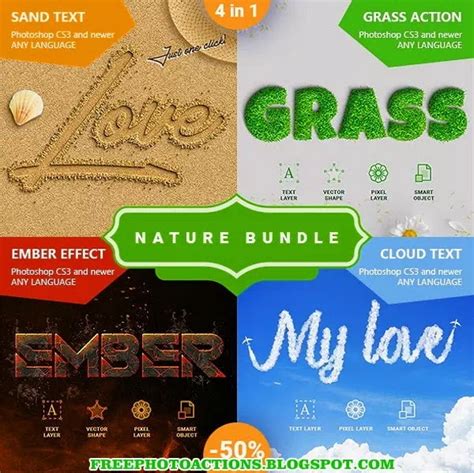 Nature - Actions Bundle 24330060