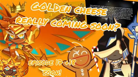 Golden Cheese Cookie Actually Coming Soon Cookie Run Kingdom