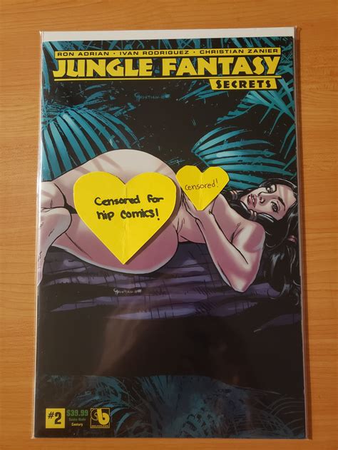 Jungle Fantasy Secrets Sasha Nude Century Variant Cover