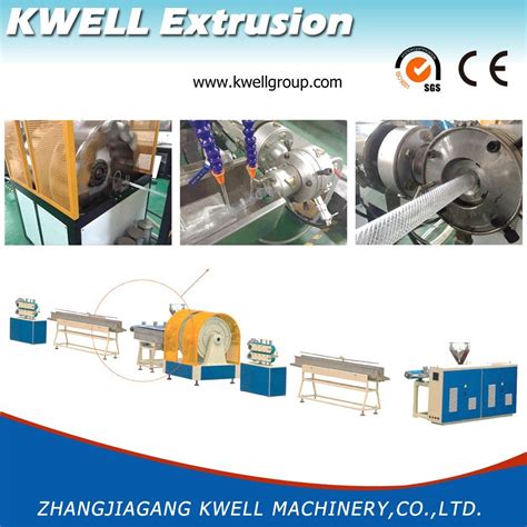 Flexible Pvc Tubing Extrusion Machine Pvc Fiber Reinforced Hose