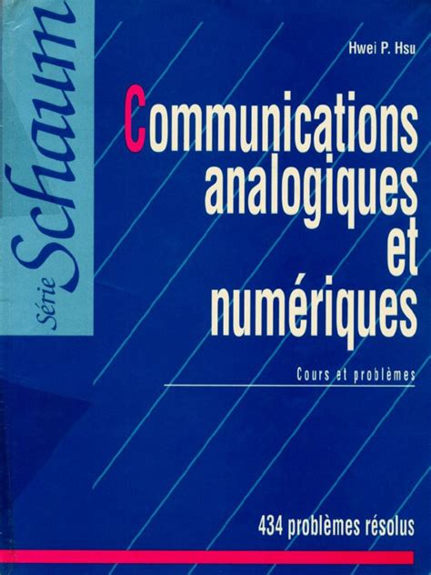 Pdf Communications Analogiques Numeriques Hwei Hsu S A I Ocr