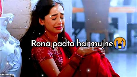 Tere Liye Rona Padta Hai Mujhe😭💔sad Girl Shayari 😔 Crying Girl