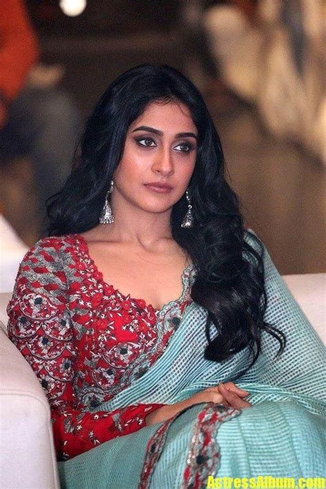 Regina Cassandra Stills At Nakshatram Movie Audio Launch In Green Saree Actress Album Green