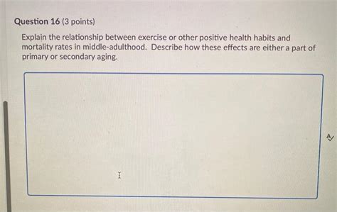 Solved Question 16 3 Points Explain The Relationship