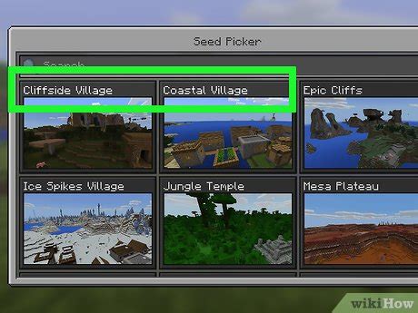 Cara Menemukan Desa Di Minecraft Pocket Edition Dengan Gambar