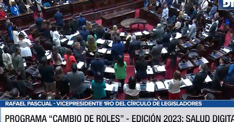 Se Realizó En Diputados Una Nueva Edición Del Programa Cambio De Roles Canal 9