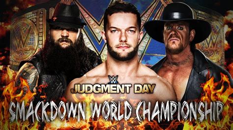 Finn Balor Vs The Undertaker Vs Bray Wyatt SD World Championship