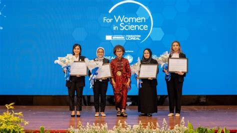 Nobatkan 4 Pemenang LOréal UNESCO For Women in Science 2023 Dukung