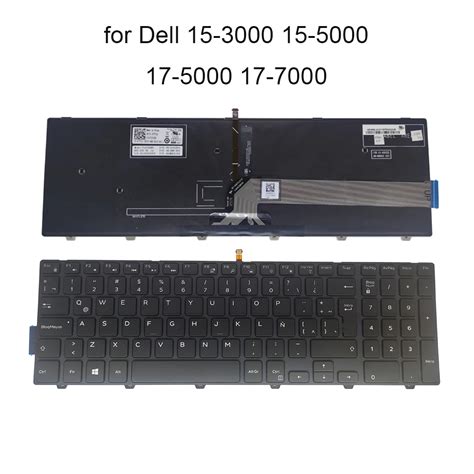 Teclado Retroiluminado Para Dell Inspiron