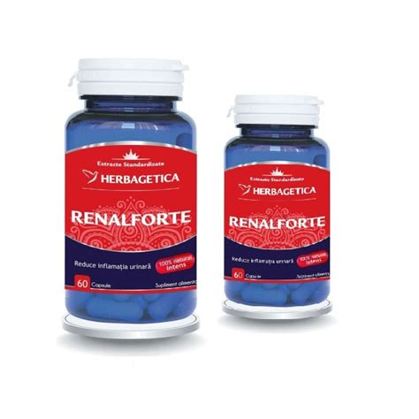 Renal Forte Pachet 60 Capsule 10 Capsule Herbagetica La 2760lei