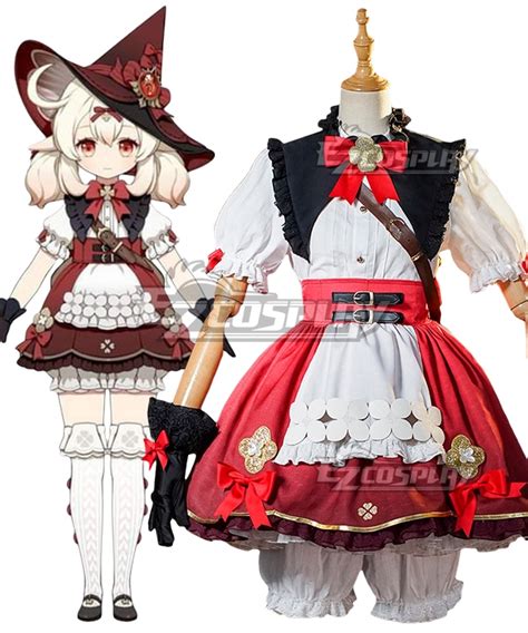 Genshin Impact Klee New Skin Premium Edition Cosplay Costume