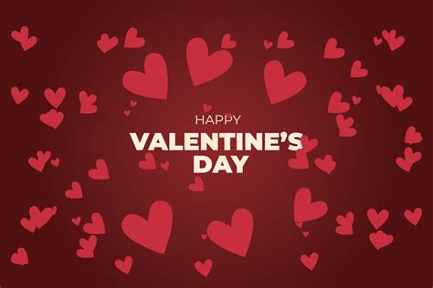 Celebrate Happy Valentine S Day Valentine S Day Hearts Background