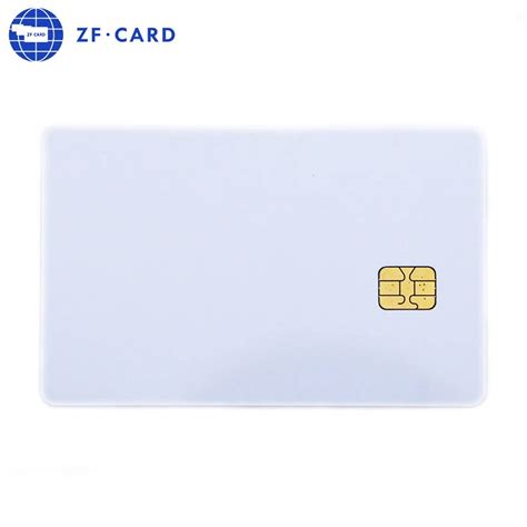 Contact Chip IC Sle4442 Smart PVC Blank White Card Sle4442 Card And