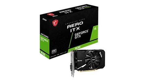 MSI Tarjeta gráfica GeForce GTX 1630 Rendimiento Compacto