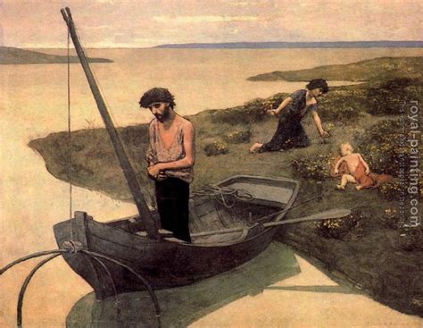 The Poor Fisherman By Pierre Cecile Puvis De Chavannes Oil Painting