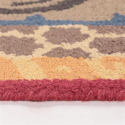 Handmade Garnet Hill And Mcadoo Rooster Motif Rugs Ebth