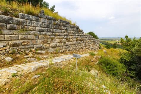 Priene An Ancient Greek City Is Situated Near The Town Of Soke Aydin