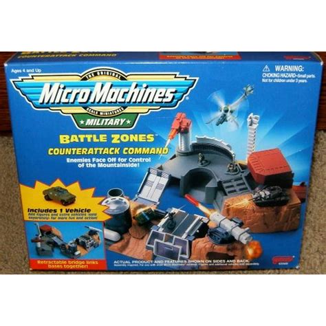 Micro Machines Counterattack Command Military Playset - Walmart.com - Walmart.com