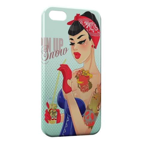 Coque IPhone 7 7 Plus Pin Up Blanche Neige Et Les 7 Nains Pixypia