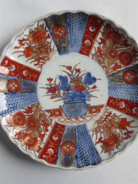 Proantic Paire D Assiettes Imari Xixe Si Cle