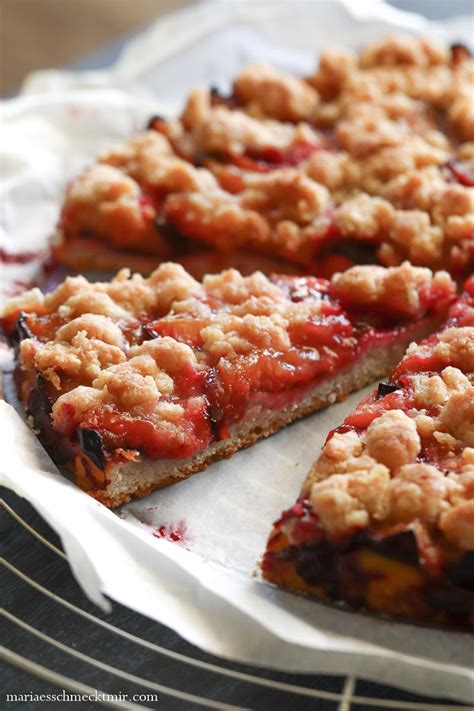 Schneller Zwetschgenkuchen Mit Streuseln