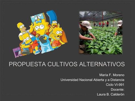 Propuesta Cultivos Alternativos PPT