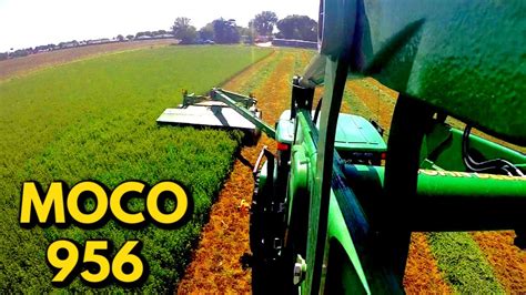 First Cutting Alfalfa Jd Moco 956 Youtube