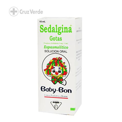 Sedalgina Baby Bon 5mgml 15ml Gotas Cruz Verde