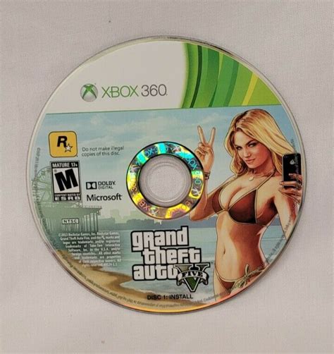 Mavin Grand Theft Auto V Microsoft Xbox Disc Only Install Disc