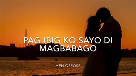 Pag Ibig Ko Sayo Y Di Magbabago By Men Oppose Cover By Ronnel Major