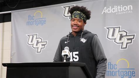 Ucf 41 Smu 19 Lb Jason Johnson Press Conference ⚔️🐎🏈 Youtube