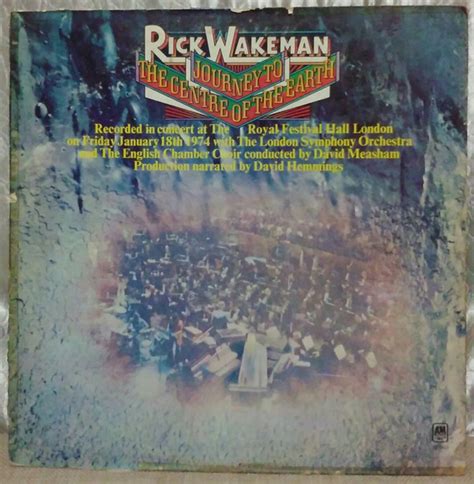 Rick Wakeman - Journey To The Centre Of The Earth (1974, Gatefold ...