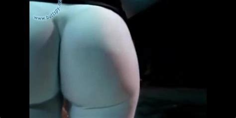 Big Ass Model In Tight White Spandex Tnaflix
