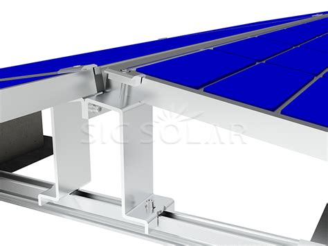 China East West Solar Ballasted Mounting System Manufacturer Sic