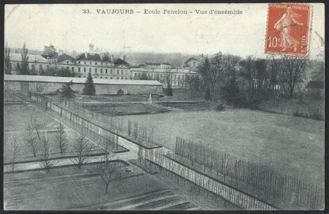 Vaujours Ecole F Nelon Vue D Ensemble Ch Teau De Vaujours