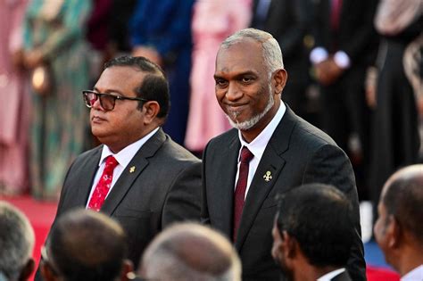 In Photos Muizzu Takes Office As The New Maldivian President