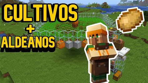 Granja De Cultivos Y Aldeanos Autom Tico Tutorial Minecraft