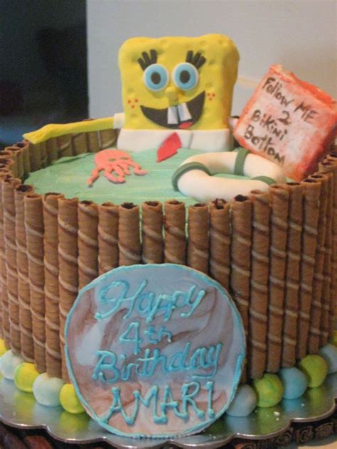 Follow Spongebob Squarepants To Bikini Bottom CakeCentral